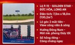 ĐẤT ĐẸP – GIÁ ĐẦU TƯ  – CHÍNH CHỦ CẦN BÁN LÔ ĐẤT Dự Án GOLDEN STAR Đức Hoà, Long An