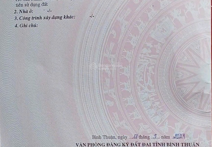 ĐẤT GIÁ ĐẦU TƯ-  BÁN LÔ ĐẤT BIỂN Tại 110 Đường Huỳnh Thúc Kháng, P. Hàm Tiến, Phan Thiết, Bình Thuận