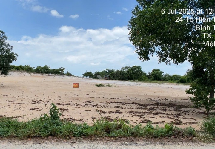 ĐẤT ĐẸP - GIÁ TỐT  - CẦN BÁN LÔ ĐẤT TẠI Đường Tô Hiến Thành, xã Tân Hải, TX. LaGi, Bình Thuận