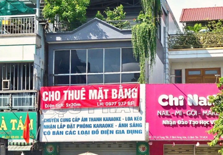 MẶT BẰNG ĐẸP- GIÁ TỐT - Cho Thuê Mặt Bằng 763 Lê Trọng Tấn, p Bình Hưng Hòa, Bình Tân, TP HCM