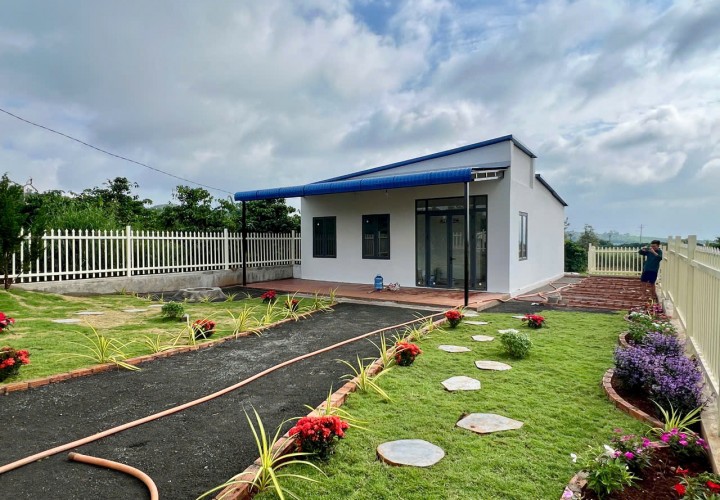 CẦN BÁN Căn nghỉ dưỡng 1.000m2 sẵn Nhà, sẵn sân vườn, sẵn luống trồng rau thế này tại Lâm Hà, Lâm Đồng