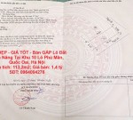 ĐẤT ĐẸP - GIÁ TỐT - Bán GẤP Lô Đất Tiềm Năng Tại Khu 10 Lô Phú Mãn- Vị Trí Vàng