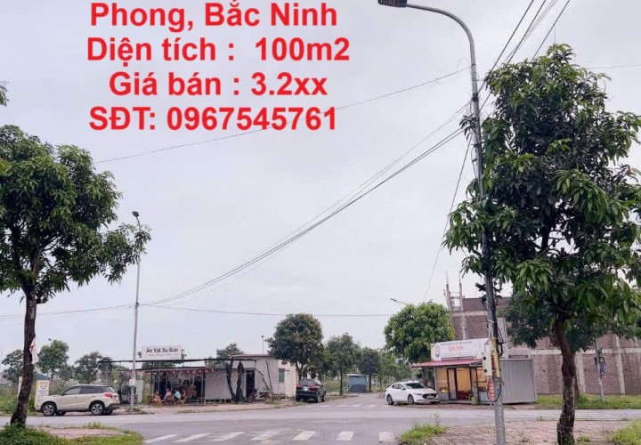 ĐẤT ĐẸP - GIÁ TỐT - Chủ Cần Bán Lô Đất Dự án An Bình Vọng Đông, Yên Phong, Bắc Ninh