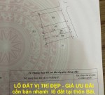 LÔ ĐẤT VỊ TRÍ ĐẸP - GIÁ ƯU ĐÃI cần bán nhanh  lô đất tại xã Bình Minh, TP Hà Nội