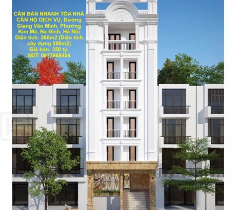 CẦN BÁN NHANH TÒA NHÀ CĂN HỘ DỊCH VỤ, Có Bể Bơi, Bar, 3 Mặt Thoáng