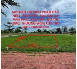 MỞ BÁN 100 SIÊU PHẨM ĐẤT NỀN - NHÀ PHỐ -Khu Dân cư VẠN PHÁT VELORA - ĐÔ THỊ GIAO THƯƠNG Đông Cần Thơ