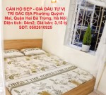 CĂN HỘ ĐẸP - GIÁ ĐẦU TƯ VỊ TRÍ ĐẮC ĐỊA TRUNG TÂM QUẬN HAI BÀ TRƯNG, Hà Nội
