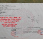 NHÀ ĐẸP- GIÁ TỐT! CHÍNH CHỦ Cần Bán Gấp Nhà Tại Xã Mỹ Lộc, Huyện Cần Giuộc, Long An