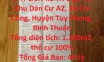 CHÍNH CHỦ BÁN 10 LÔ ĐẤT LIỀN KỀ Trí Đẹp Tại Tuy Phong, Bình Thuận