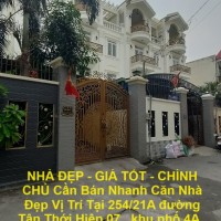 NHÀ ĐẸP - GIÁ TỐT - CHÍNH CHỦ Cần Bán Nhanh Căn Nhà  Đẹp Vị Trí Tại Quận 12, TP HCM