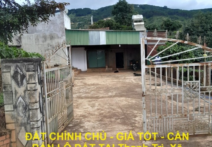 ĐẤT CHÍNH CHỦ - GIÁ TỐT - CẦN BÁN LÔ ĐẤT TẠI Thanh Trì, Xã Đông Thanh, Huyện Lâm Hà, Tỉnh Lâm Đồng