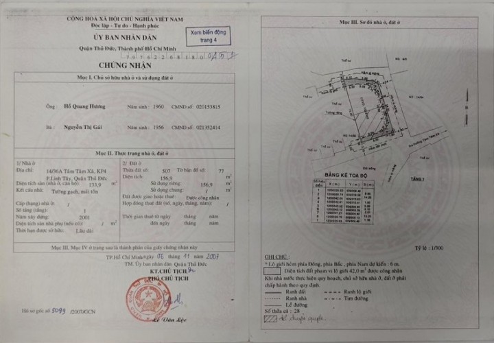 NHÀ ĐẸP - GIÁ TỐT CHÍNH CHỦ CẦN BÁN NHANH căn nhà vị trí đẹp tại tp Thủ Đức, TPHCM