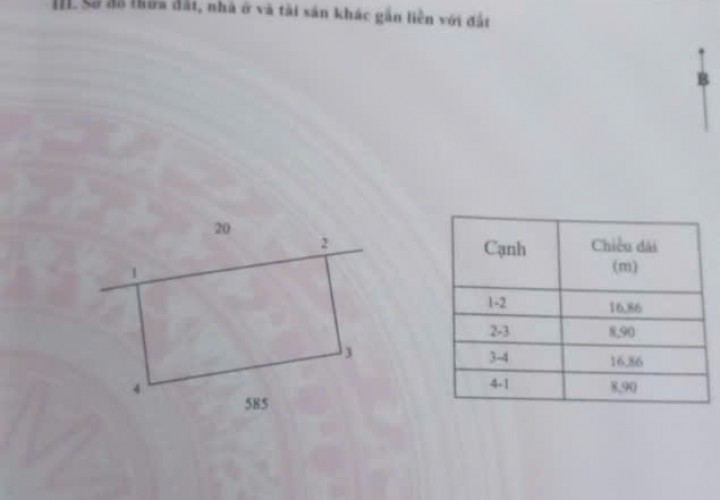 ĐẤT ĐẸP – GIÁ TỐT - CHÍNH CHỦ Cần Bán 3 Công Đất Đẹp Tại Mặt Tiền đường Phạm Ngũ Lão