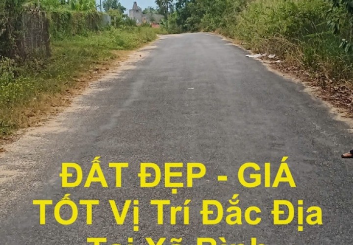 ĐẤT ĐẸP - GIÁ TỐT Vị Trí Đắc Địa Tại Xã Bình Lộc ,Diên Khánh, Khánh Hòa