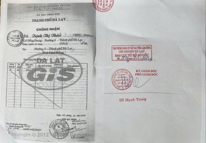 NHÀ ĐẸP – GIÁ TỐT – CẦN BÁN NHÀ ĐẤT BIỆT THỰ  tại 19B, Lê Hồng Phong, P.4,  TP, Đà Lạt, Lâm Đồng