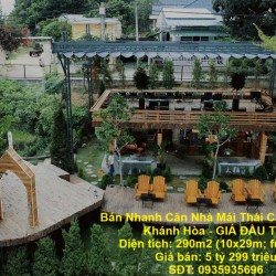 CHÍNH CHỦ CẦN Bán Nhanh Căn Nhà Mái Thái Cam Ranh - Khánh Hòa - GIÁ ĐẦU TƯ.