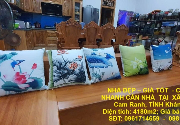 NHÀ ĐẸP – GIÁ TỐT  - CẦN BÁN NHANH CĂN NHÀ  TẠI  XÃ Cam Lập, Cam Ranh, TỈNH Khánh Hòa