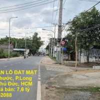 LÔ ĐẤT ĐẸP  - CẦN BÁN LÔ ĐẤT MẶT TIỀN  Đường Long Phước, P.Long Phước (Q. 9 cũ), TP.Thủ Đức, HCM