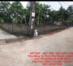 ĐẤT ĐẸP - MẶT TIỀN - Bán GẤP Lô Đất Tiềm Năng Tại Thôn Phú Thanh, xã An Phú (cũ), Hà Nội