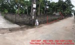 ĐẤT ĐẸP - MẶT TIỀN - Bán GẤP Lô Đất Tiềm Năng Tại Thôn Phú Thanh, xã An Phú (cũ), Hà Nội