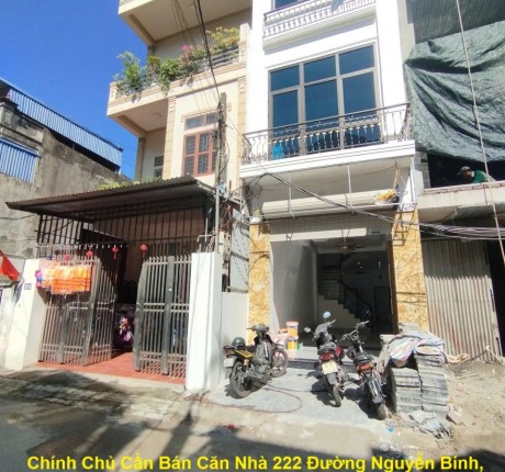 Chính Chủ Cần Bán Căn Nhà 222 Đường Nguyễn Bính, Trần Quang Khải, TP. Nam Định, Tỉnh Nam Định.