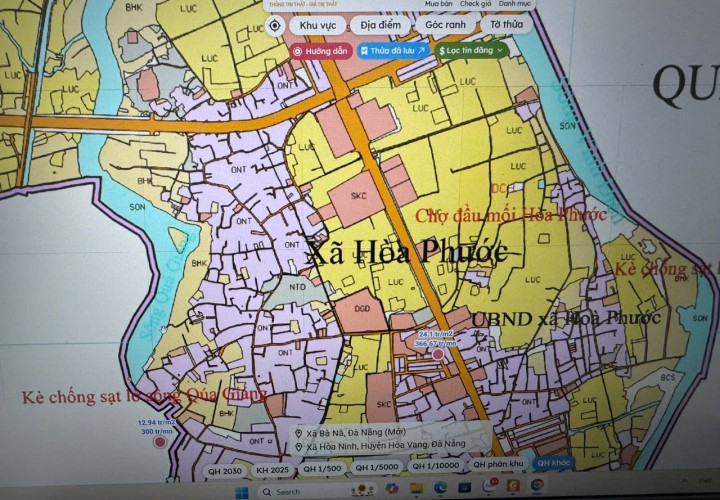 ĐẤT ĐẸP - GIÁ RẺ - Hạ Giá Bán Nhanh Lô Đất Tại Hòa Vang, TP ĐÀ NẴNG