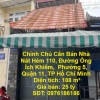 Chính Chủ Cần Bán Nhà Nát Hẻm 110, Đường Ông Ích Khiêm,  Phường 5, Quận 11, TP Hồ Chí Minh