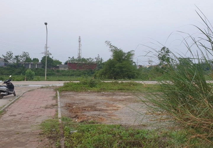 CHÍNH CHỦ CẦN BÁN LÔ GÓC 2 MẶT TIỀN - Ô TÔ ĐỖ CỬA tại Khu Đấu Giá Đồng Khoang Bèo