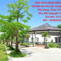 BÁN NHÀ HÀNG BIỂN – VỊ TRÍ VÀNG SÁT BIỂN THUẬN AN Huyện Phú Vang, Huế