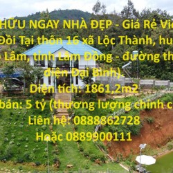 SỞ HỮU NGAY NHÀ ĐẸP - Giá Rẻ View Núi Đồi Tại Lộc Thành, Bảo Lâm