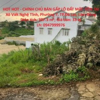 HOT HOT - CHÍNH CHỦ BÁN GẤP LÔ ĐẤT MẶT TIỀN TẠI Xô Viết Nghệ Tĩnh, Phường 7, TP.Đà Lạt, Lâm Đồng