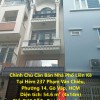 Chính Chủ Cần Bán Nhà Phố Liền Kề Tại Hẻm 237 Phạm Văn Chiêu, Phường 14, Gò Vấp, HCM