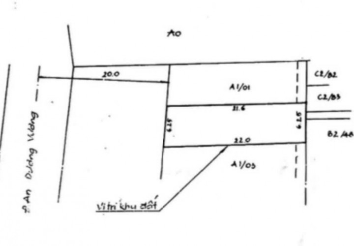 CHÍNH CHỦ BÁN NHANH LÔ ĐẤT ĐẸP - ĐẦU TƯ SIÊU LỜI Đường An Dương Vương, Phường 16, Quận 8, HCM