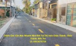 Chính Chủ Cần Bán Nhanh Nhà Đất Tại Thị trấn Châu Thành, Châu Thành, Bến Tre