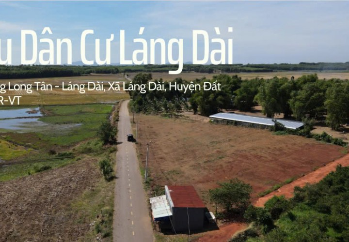 ĐẤT ĐẸP - ĐẦU TƯ SINH LỜI CAO - Cần Bán Nhanh 22 Lô Đất Đường Long Tân, Xã Láng Dài, Đất Đỏ, BRVT