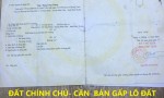 ĐẤT CHÍNH CHỦ- CẦN  BÁN GẤP LÔ ĐẤT ĐẸP TẠI thị trấn Tân Minh, huyện Hàm Tân,tỉnh Bình Thuận.