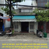 NHÀ VỊ TRÍ ĐẸP- GIÁ TỐT CHÍNH CHỦ CẦN BÁN NHANH căn nhà tại quận Thanh Khê, TP Đà Nẵng