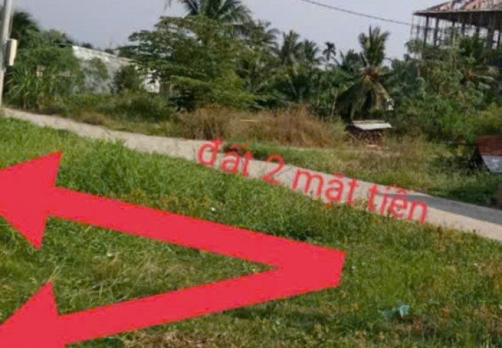 ĐẤT ĐẸP – GIÁ TỐT – CHÍNH CHỦ BÁN ĐẤT 2 MẶT TIỀN TẠI Phước Hậu, An Phước, Châu Thành, Bến Tre