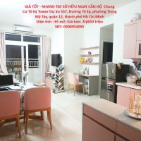GIÁ TỐT - NHANH TAY SỞ HỮU NGAY CĂN HỘ  Chung Cư Tô ký Tower  Vị Trí Tại Quận 12, TP HCM