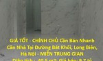 GIÁ TỐT - CHÍNH CHỦ Cần Bán Nhanh Căn Nhà Tại Đường Bát Khối, Long Biên, Hà Nội - MIỄN TRUNG GIAN