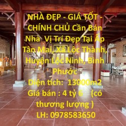 NHÀ ĐẸP - GIÁ TỐT - CHÍNH CHỦ Cần Bán Nhà  Vị Trí Đẹp Tại  Xã Lộc Thành, Huyện Lộc Ninh, Bình Phước