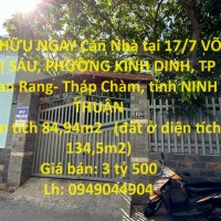 SỞ HỮU NGAY Căn Nhà tại VÕ THỊ SÁU, PHƯỜNG Kinh  Dinh , TP Phan Rang- Tháp Chàm, tỉnh Ninh Thuận