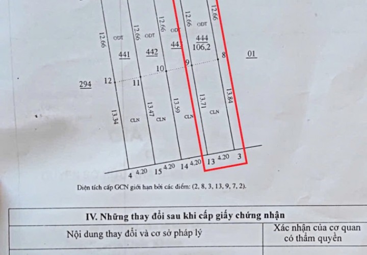 GIÁ TỐT- CHÍNH CHỦ Cần Bán Nhanh Lô Đất  106m2 Mặt Đường Phương Canh, Quận Nam Từ Liêm