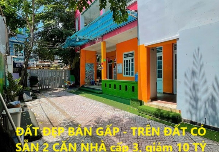 ĐẤT ĐẸP BÁN GẤP - TRÊN ĐẤT CÓ SẴN 2 CĂN NHÀ cấp 3, giảm 10 TỶ phường 14, Gò Vấp