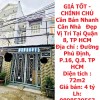 GIÁ TỐT - CHÍNH CHỦ Cần Bán Nhanh Căn Nhà   Đẹp Vị Trí Tại Quận 8, TP HCM