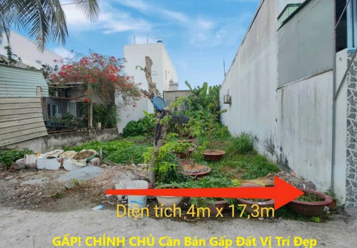 GẤP! CHÍNH CHỦ Cần Bán Gấp Đất Vị Trí Đẹp Tại Phường Trà An, Bình Thủy, Cần Thơ