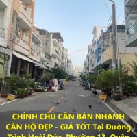 CHÍNH CHỦ CẦN BÁN NHANH CĂN HỘ ĐẸP - GIÁ TỐT Tại Đường Trịnh Hoài Đức, Phường 13, Quận 5, Tp Hồ Chí Minh