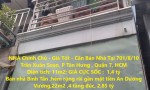 NHÀ Chính Chủ - Giá Tốt - Cần Bán Nhà Tại 701/8/10 Trần Xuân Soạn, P Tân Hưng , Quận 7, HCM