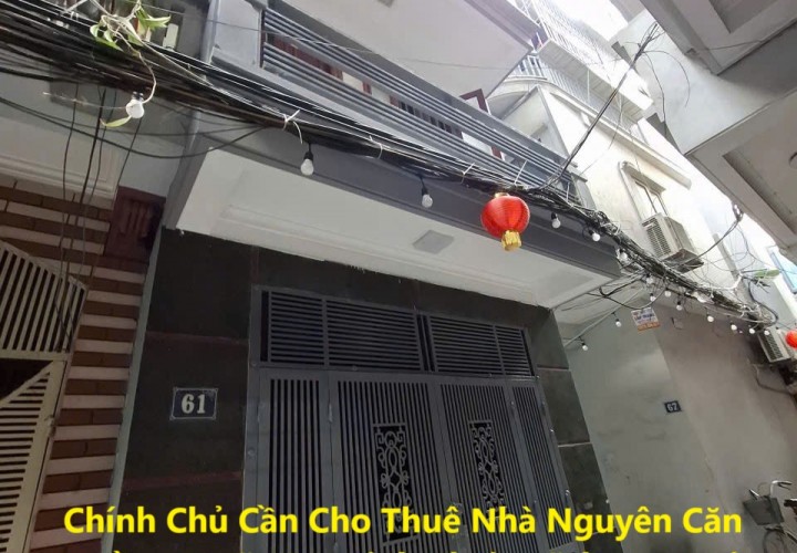 Chính Chủ Cần Cho Thuê Nhà Nguyên Căn 5 Tầng Ngõ 339 Minh Khai , Vĩnh Tuy, Hai Bà Trưng, Hà Nội