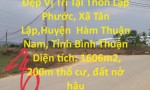 ĐẤT ĐẸP - GIÁ TỐT -  Cần Bán Nhanh Lô Đất Đẹp Vị Trí Tại Tỉnh Bình Thuận